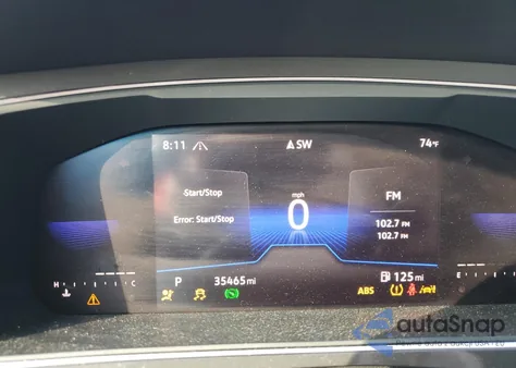 2022 Volkswagen Tiguan Se R-Line Black z USA, uszkodzony, nr VIN 3VV8B7AX7NM145172